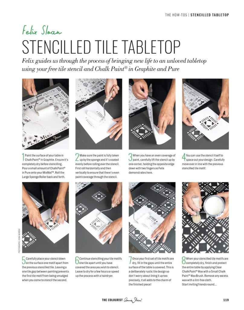 The Colourist Issue No. 1 Bookazine ~ Annie Sloan Chalk Paint®
