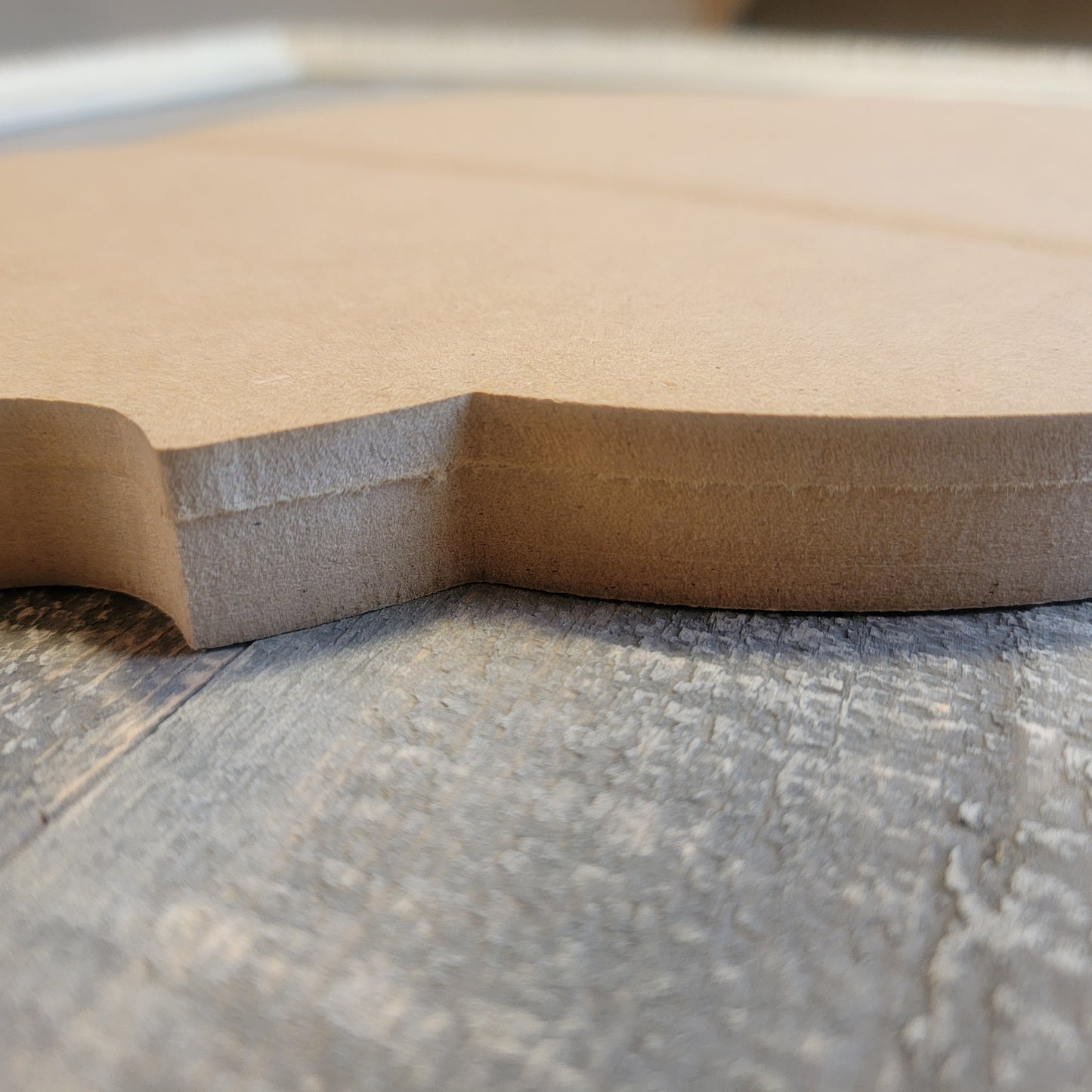 Unfinished MDF Project Plaque 12"x9"x1"