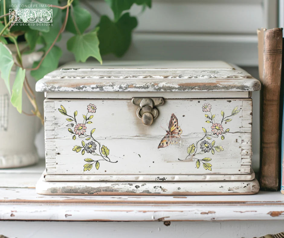 Fairytale Florals - 8 Sheet, 8x12 Pad IOD Decor Transfer™