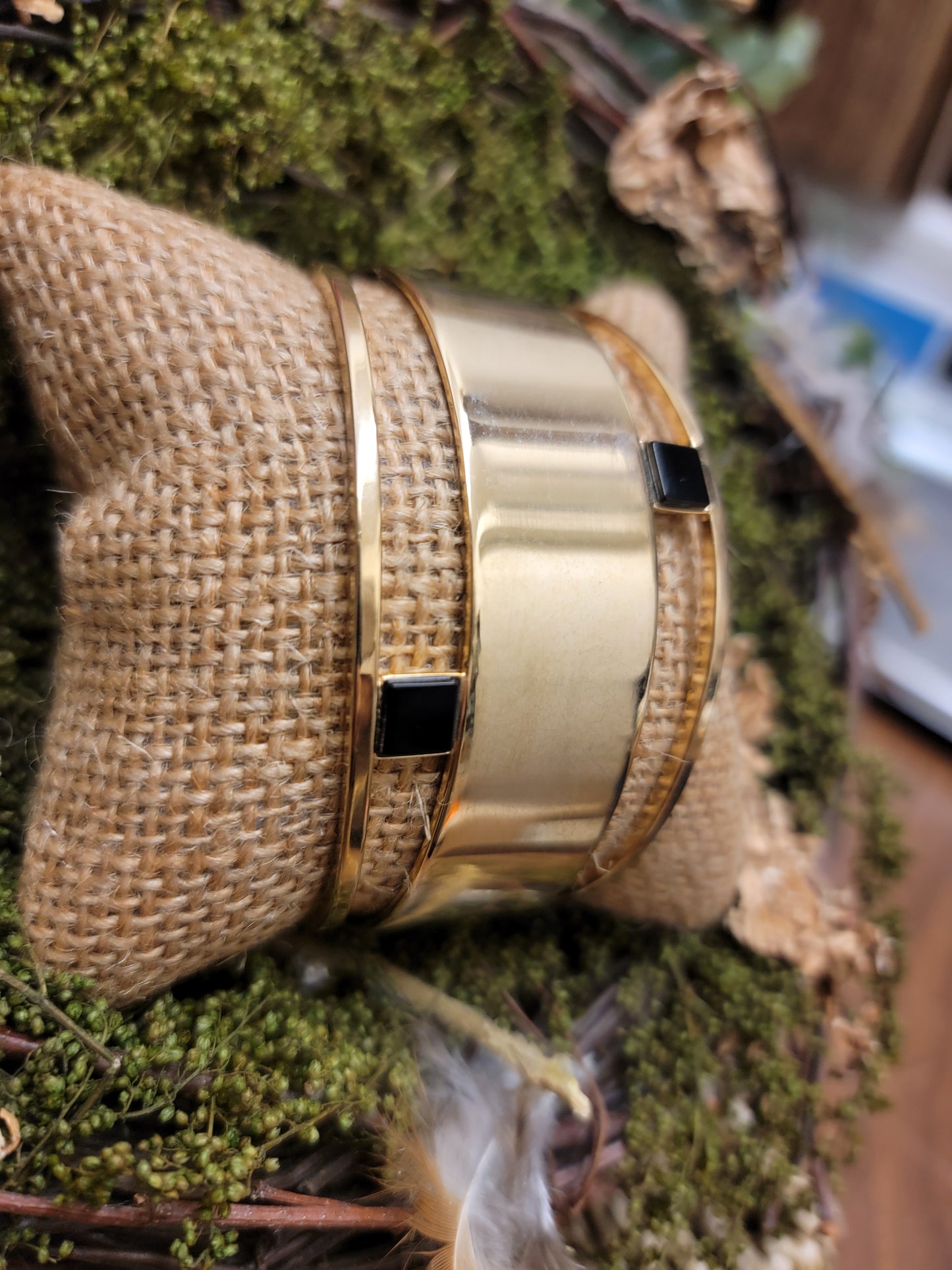 Gold Thick & Thin Bracelet Style BP1115 - Yochi NY