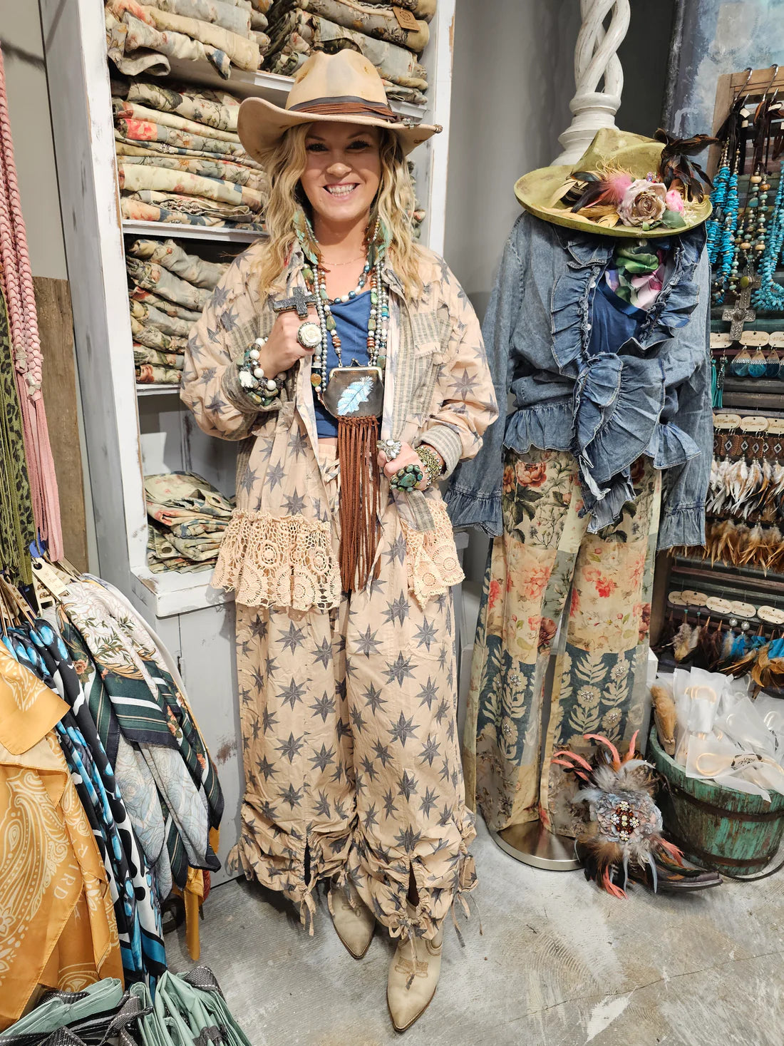 Starburst Peek a Boo Pant O/S - A Rare Bird