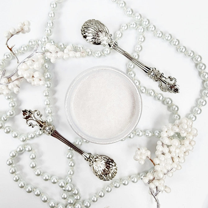 Brilliant White Heavy Metal Metallic Paint - Paint Couture
