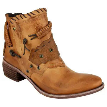 Maxine Bootie, Tan by Naughty Monkey