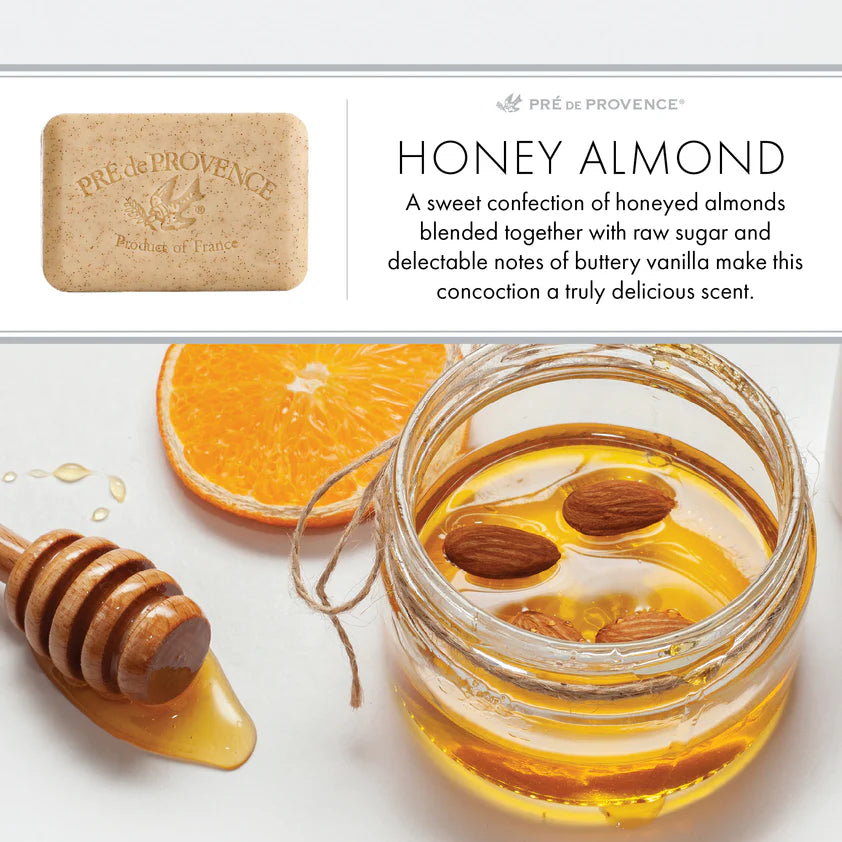 Honey Almond Soap Bar 150g - Europeans Soaps Pre de Provence