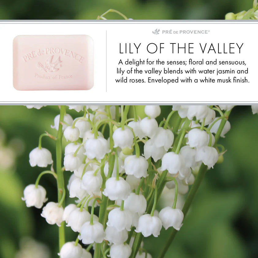 Lili of the Valley Soap Bar 150g - Europeans Soaps Pre de Provence