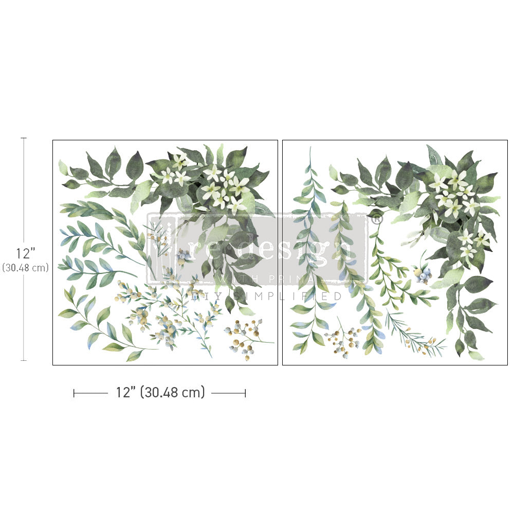 Country Charm 12"x 12" (2-Sheets) - Maxi Transfers