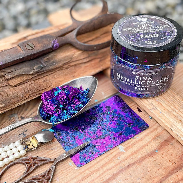 Metallic Flakes - MOSCOW by Art Extravagance