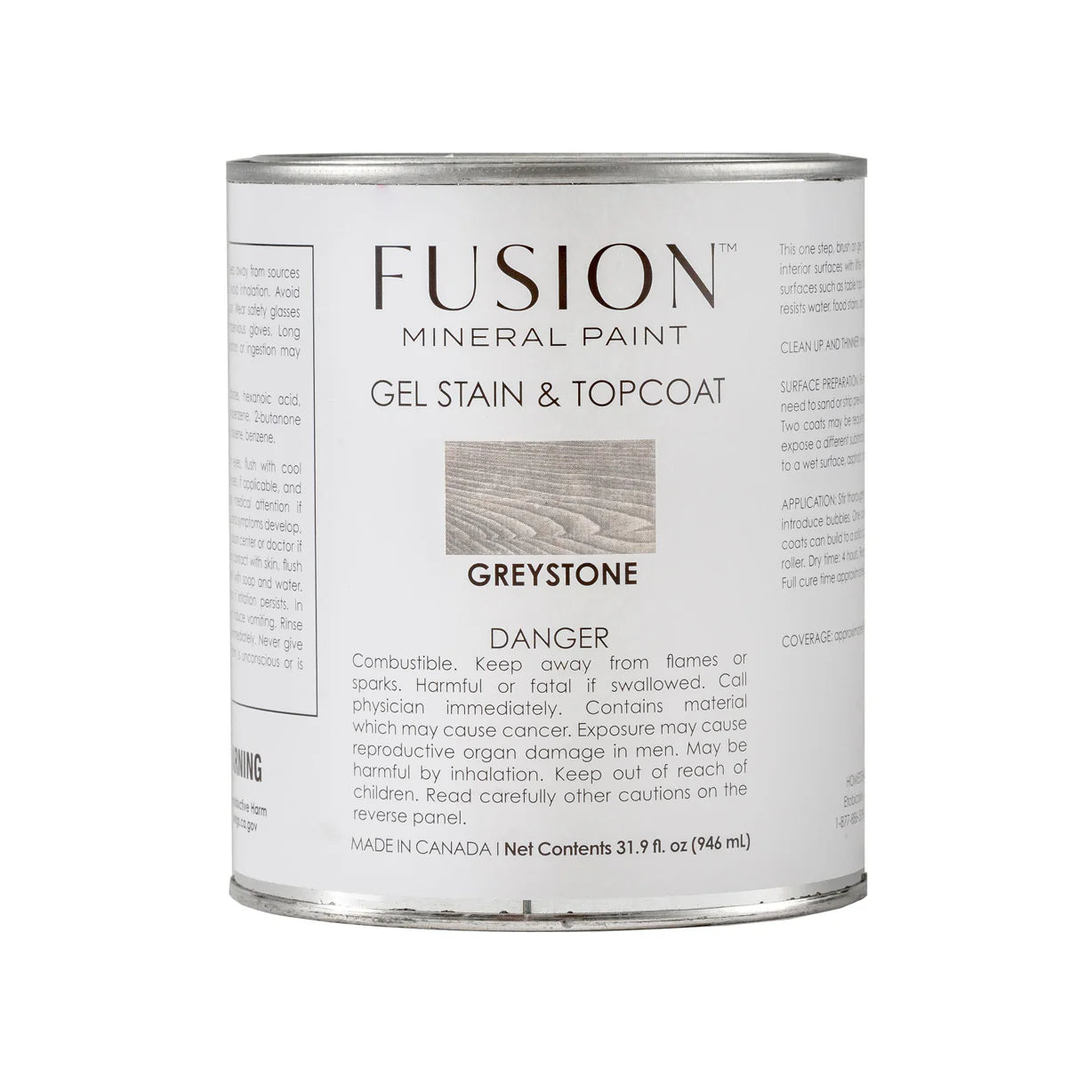 GREYSTONE - Gel Stain & Top Coat 946ml (31.9oz)