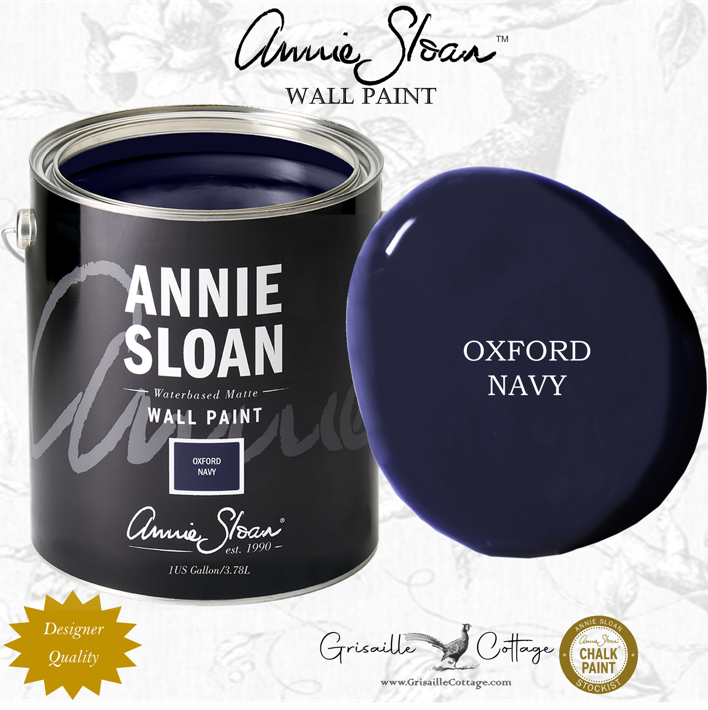Oxford Navy - Wall Paint by Annie Sloan