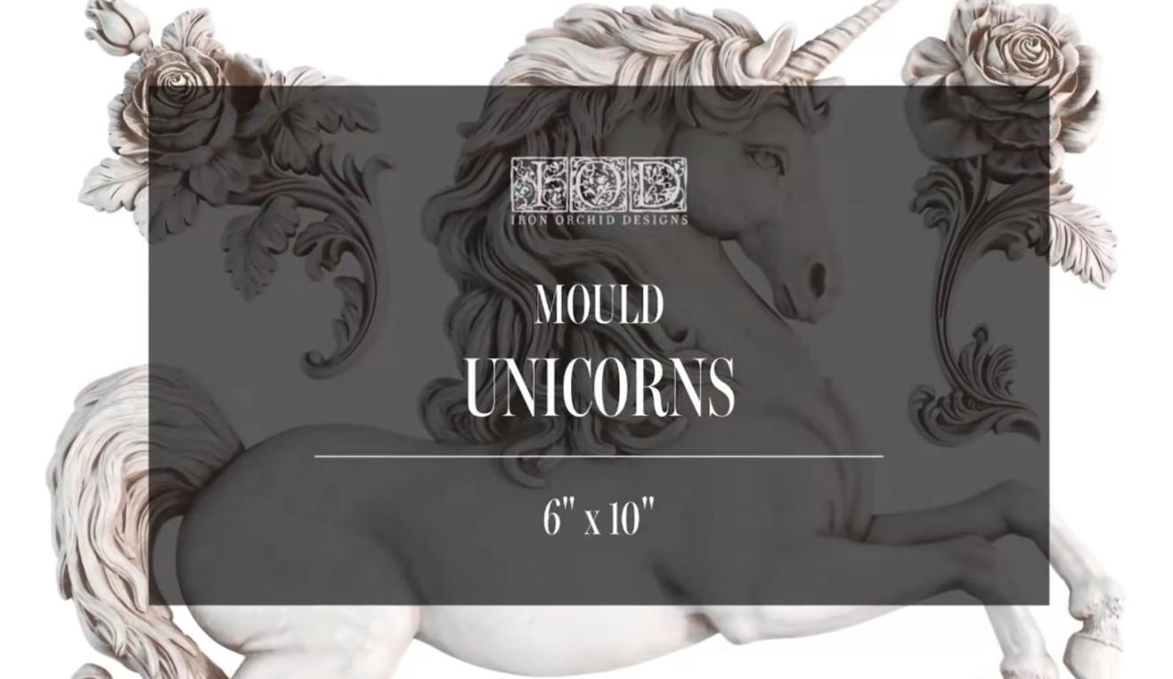 Unicorns - IOD Decor Mould 2025