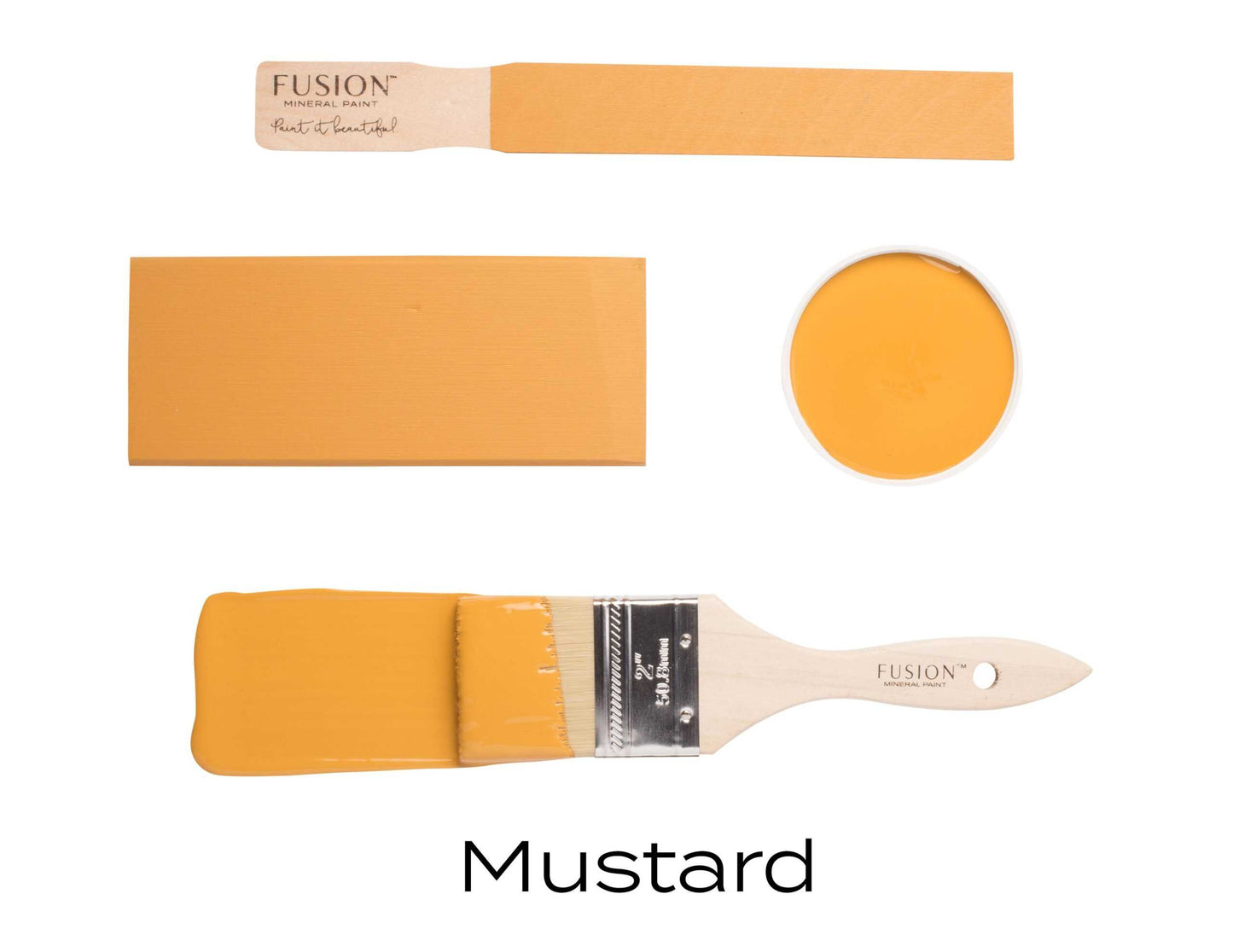 MUSTARD - FUSION Mineral Paint - Ltd Release