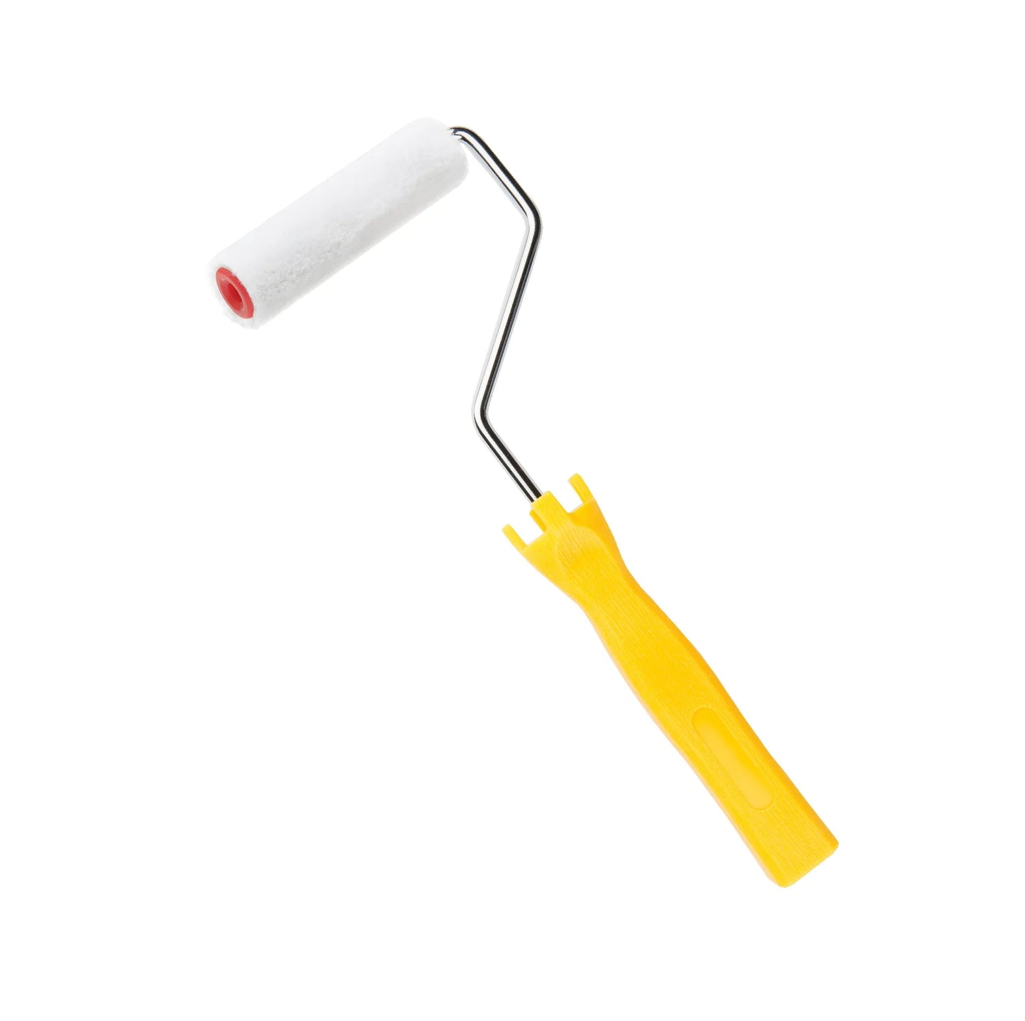 4in Velour Roller with Yellow Frame - Fusion