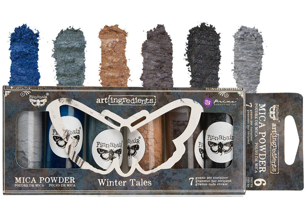 Mica Powder Set of 6, Winter Tales - Finnabair