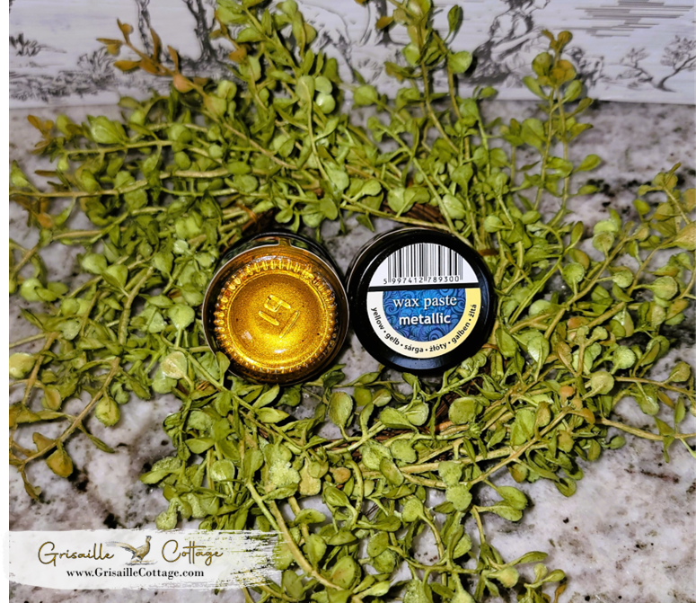 Yellow Gold - Pentart Metallic Embellishing Wax Paste