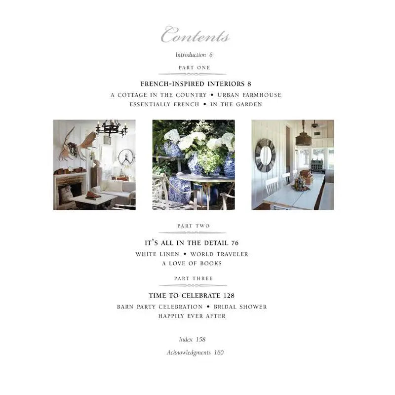 Romance with French Living - Hard-Back Table Book