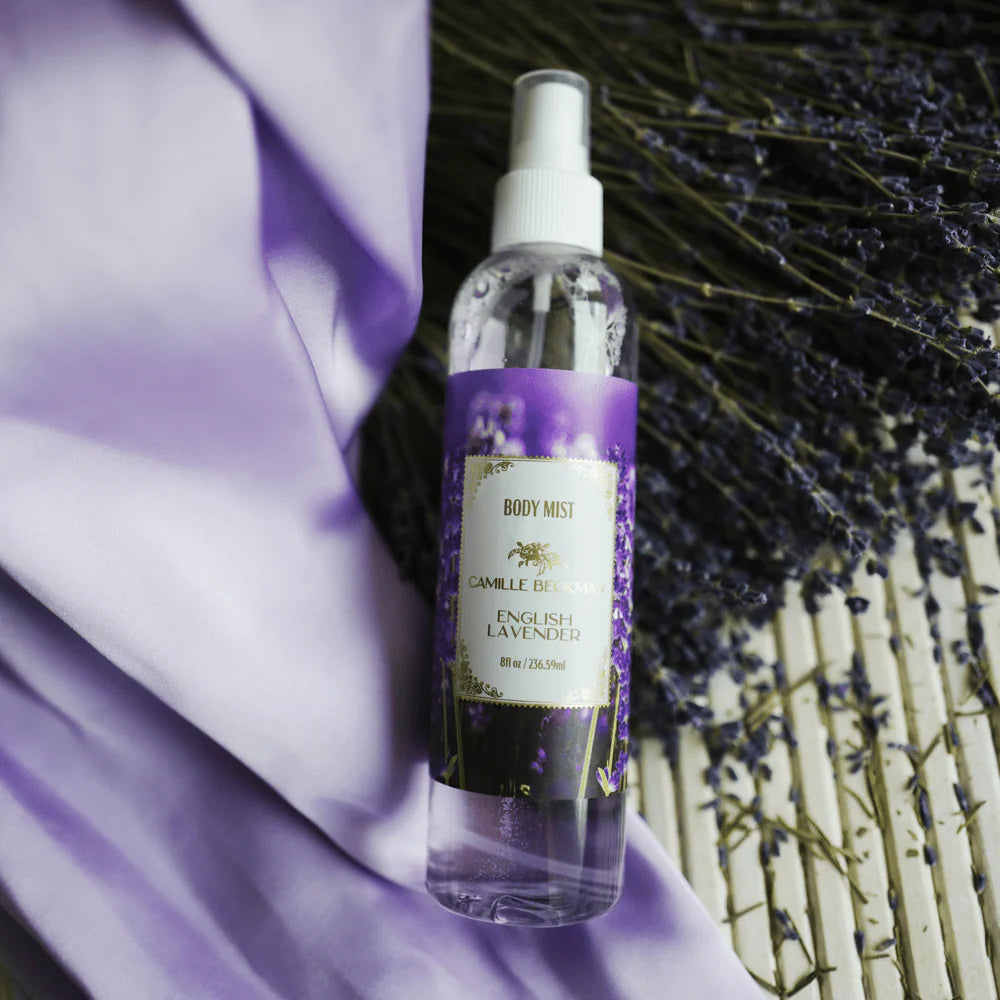 English Lavender Fragrant Body Mist 8oz - Camille Beckman