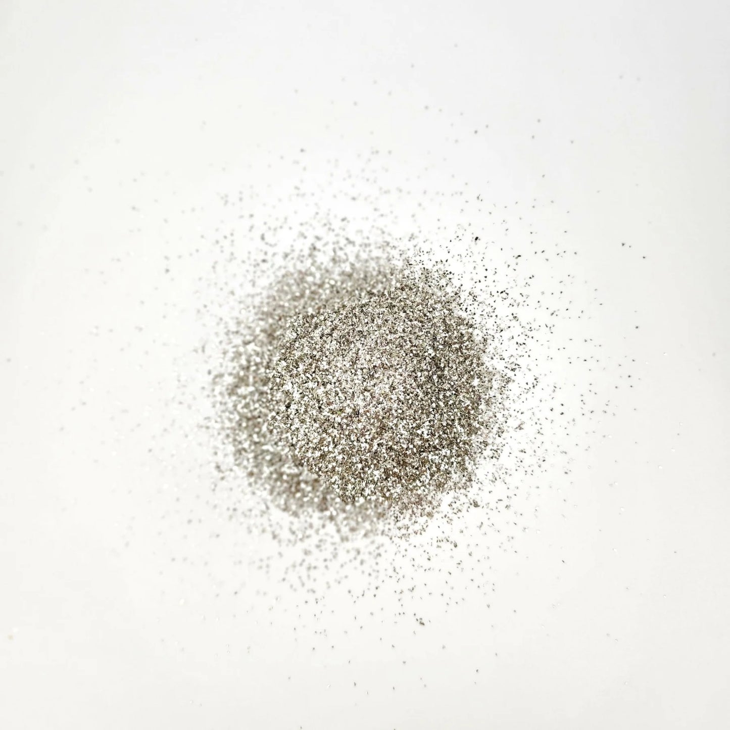 Pure Silver - German Glass Glitter