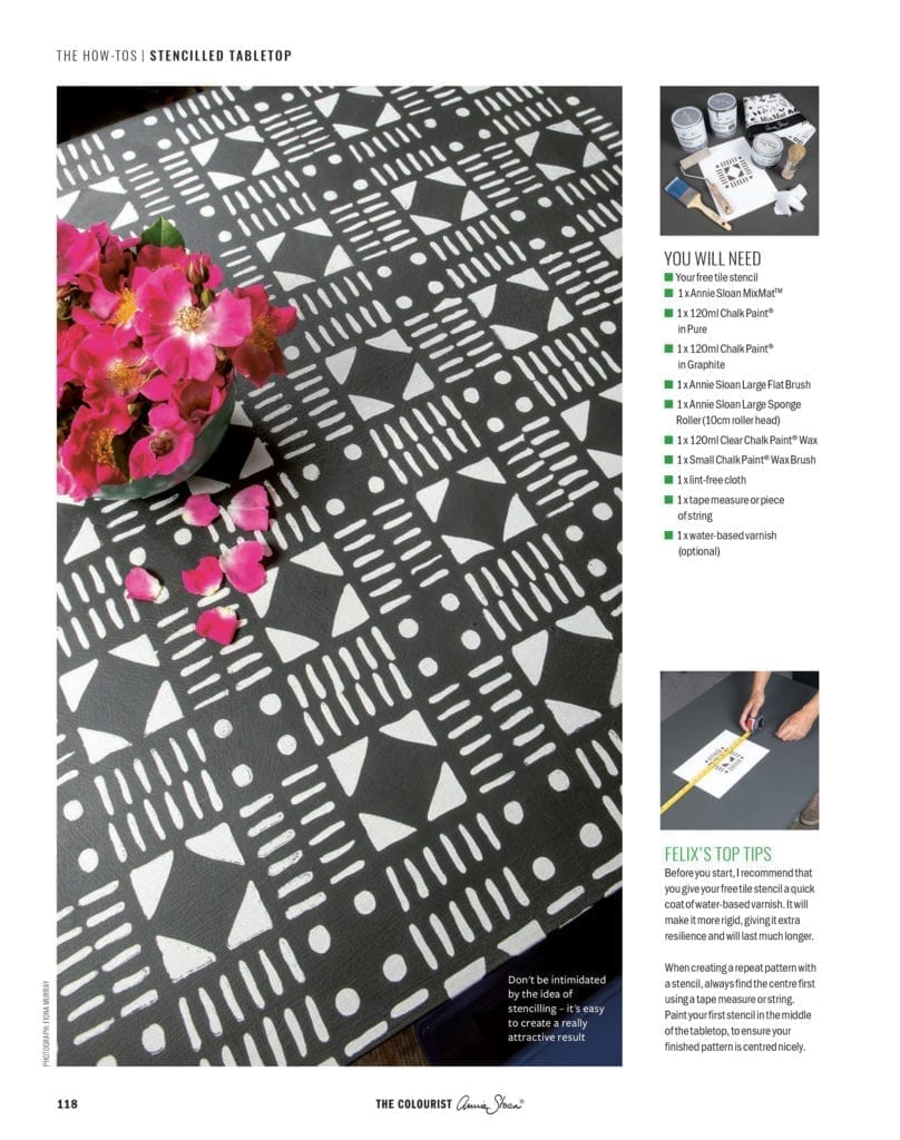 The Colourist Issue No. 1 Bookazine ~ Annie Sloan Chalk Paint®