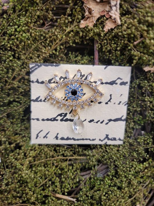 Mystic Eye Teardrop / Lapel Pin