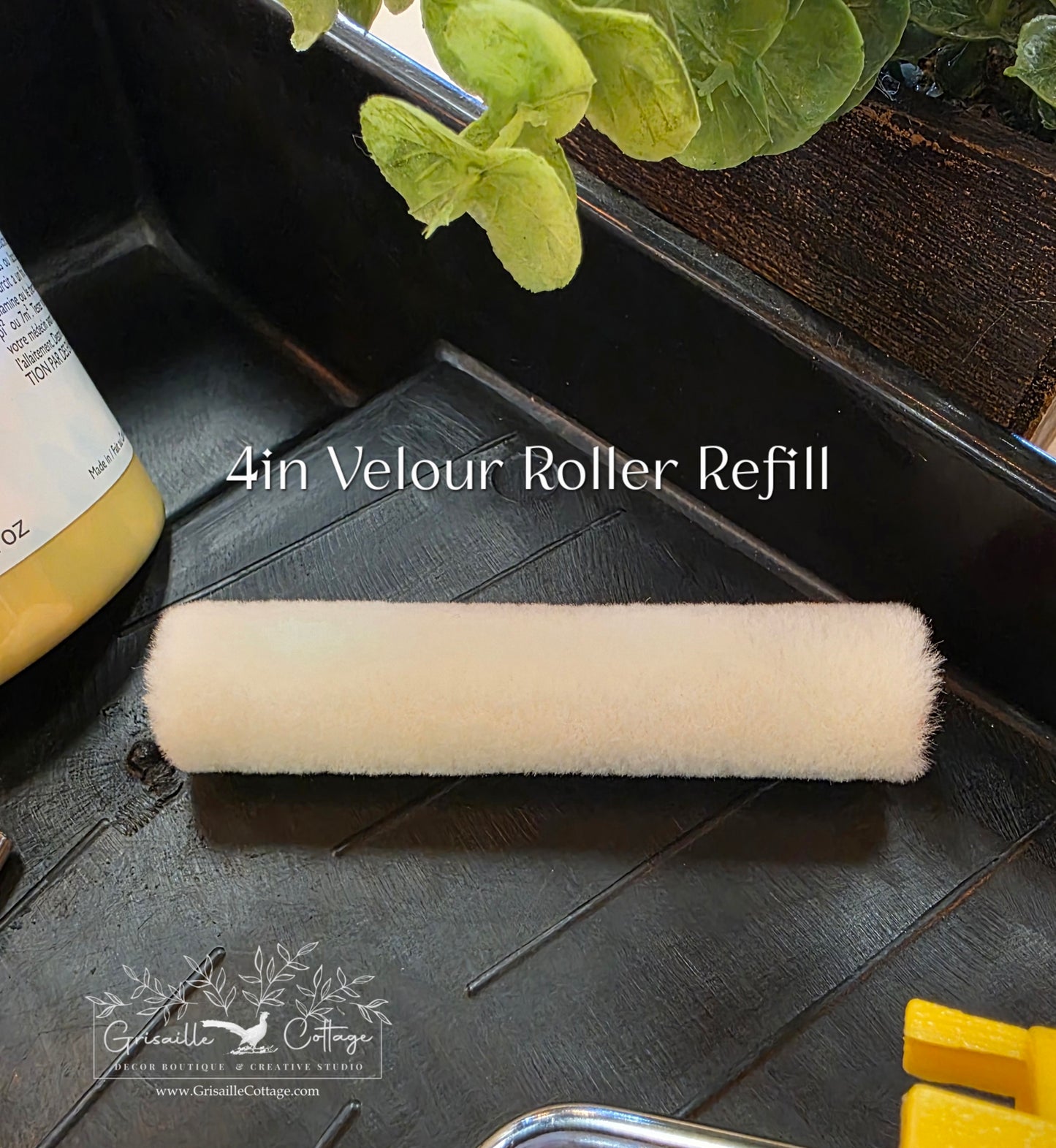 4in VELOUR Roller Refill (1ea) - Fusion