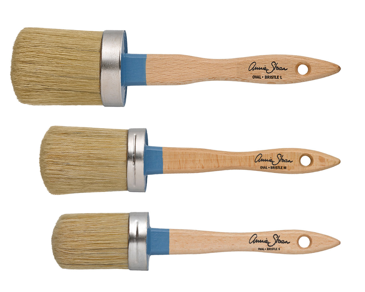 Chalk Paint® Natural Bristle Brush - Small Oval No. 08 (22cm x 4.5cm)