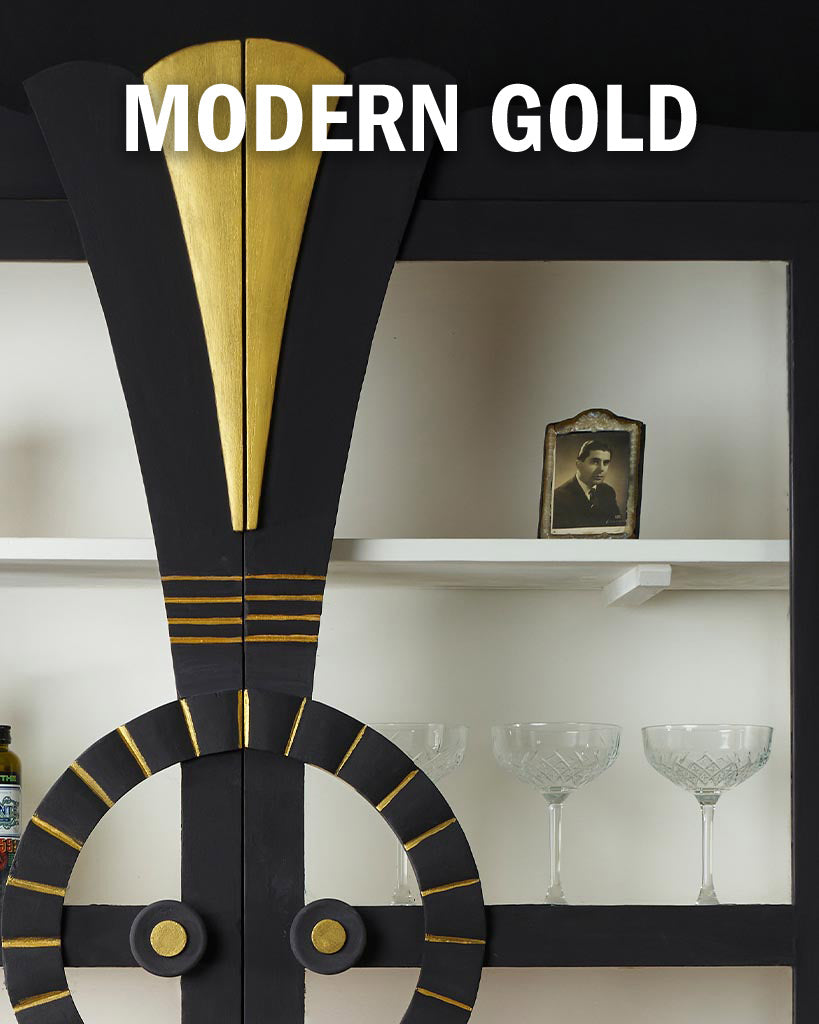 Modern Gold  16oz - Annie Sloan Metallic paint