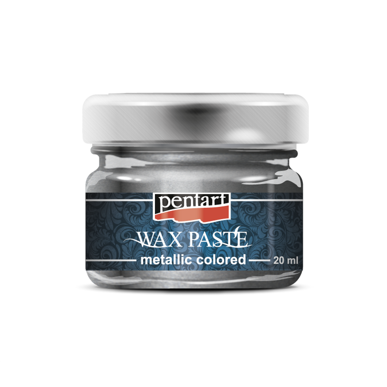 Graphite - Pentart Metallic Embellishing Wax Paste