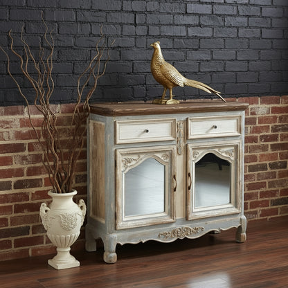 Mirrored Accent Chest (- (𝐏𝐢𝐜𝐤-𝐔𝐩 𝐎𝐧𝐥𝐲)