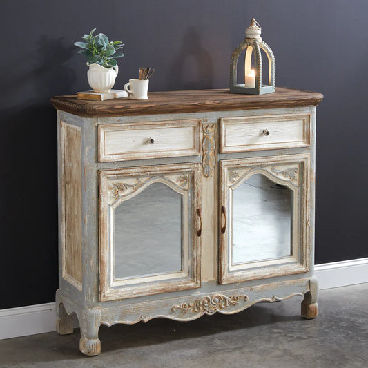 Mirrored Accent Chest (- (𝐏𝐢𝐜𝐤-𝐔𝐩 𝐎𝐧𝐥𝐲)
