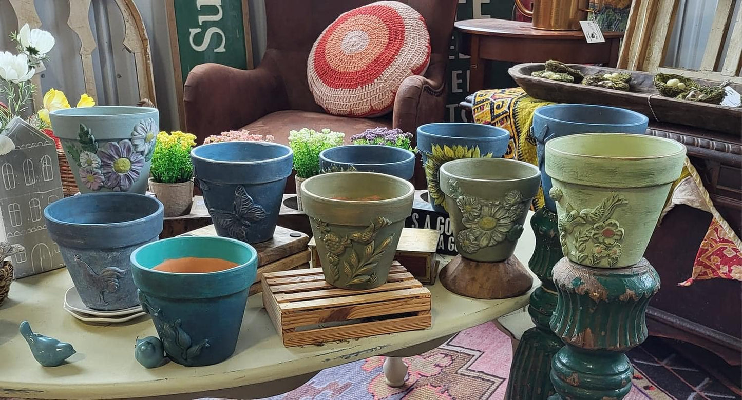 TBD - Embellished Spring Pots (2)