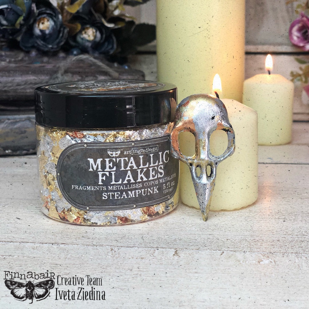 Metallic Flakes - STEAMPUNK by Art Extravagance