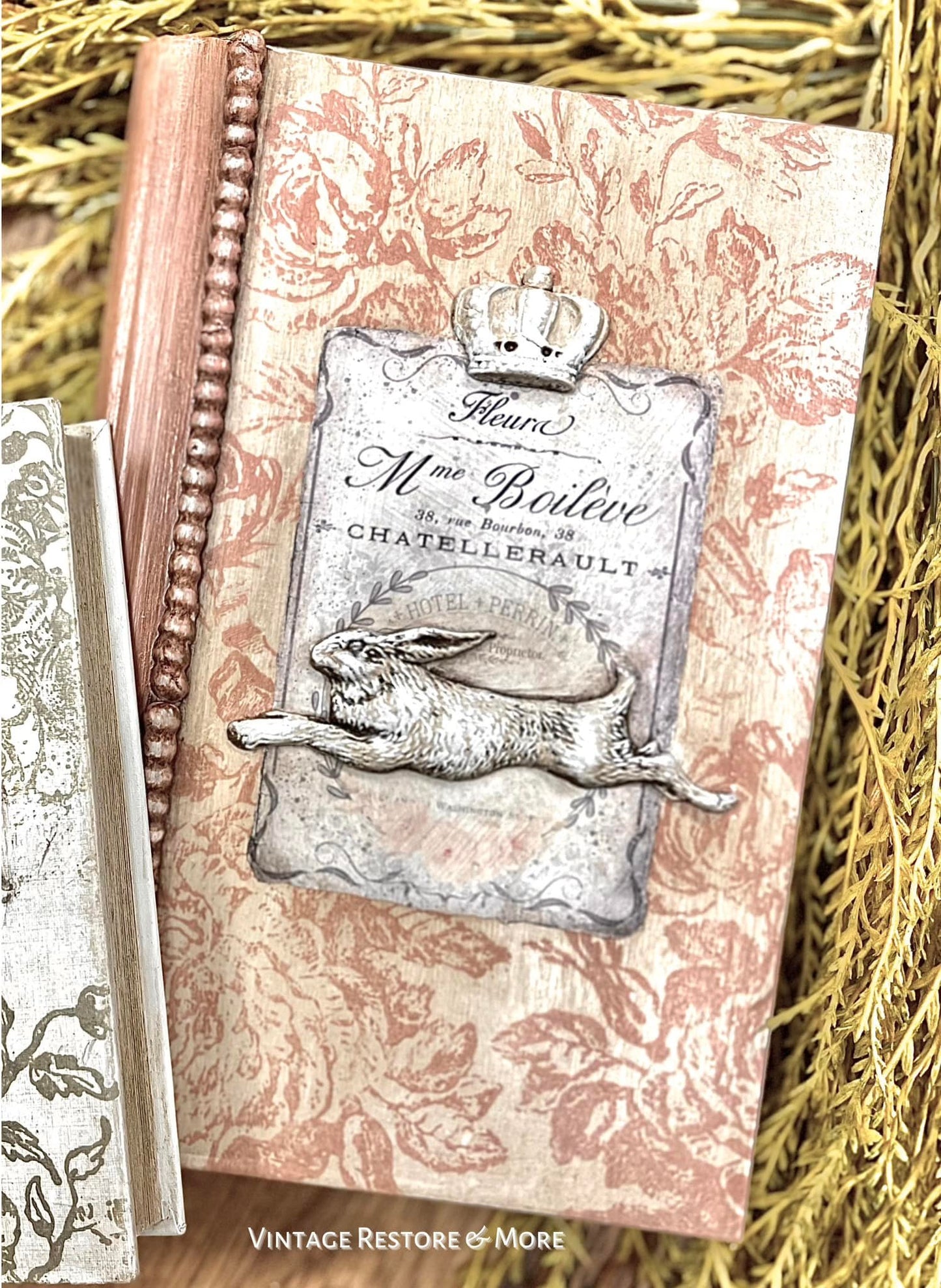 02-07-26 (12pm-3pm) Altered Book Spring Set of 2