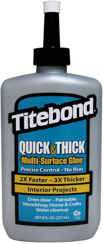 TiteBond 'Quick & Thick' Multi-Surface Glue