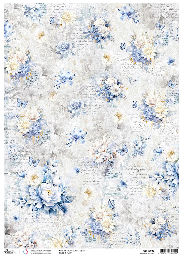 Radiance Revelry - A3  12" x 16.8" Rice Paper by Ciao Bella