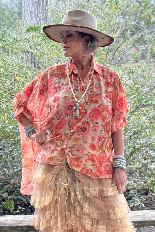 Rosie Days Top O/S - Jaded Gypsy