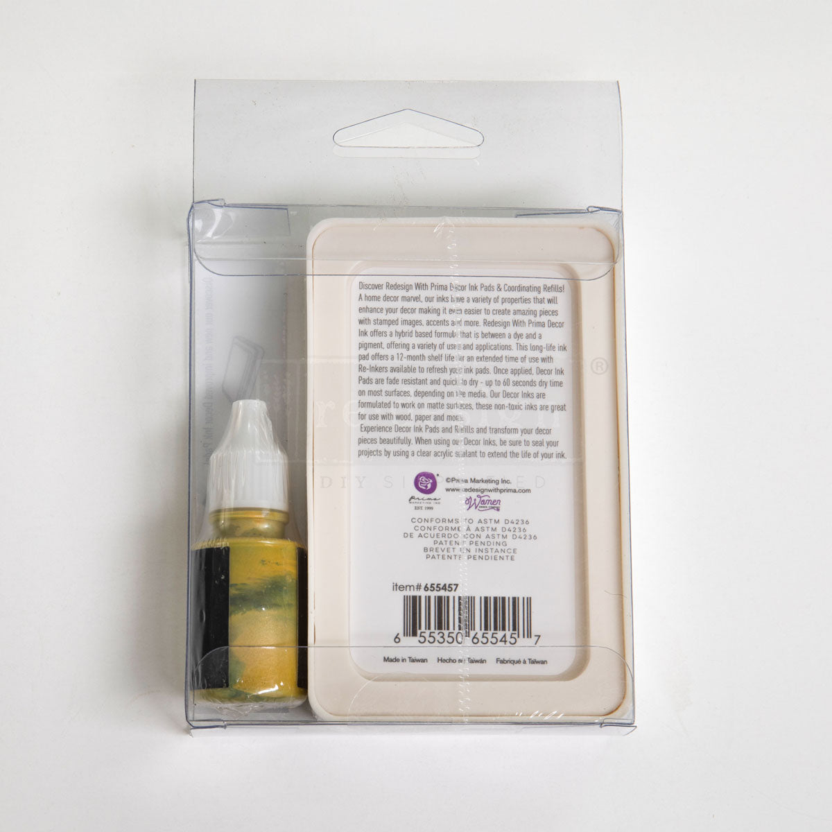 Pale Gold Ink & Refillable Ink Pad
