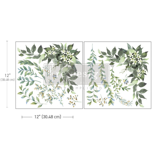 Country Charm 12"x 12" (2-Sheets) - Maxi Transfers