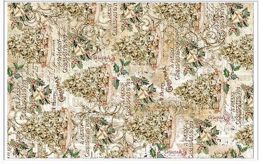 Holly Jolly Hideaway A-  19.5"x30" - Decoupage Paper