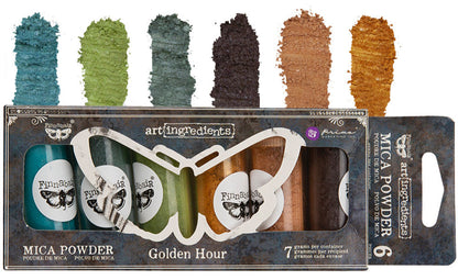 Mica Powder Set of 6, Golden Hour - Finnabair