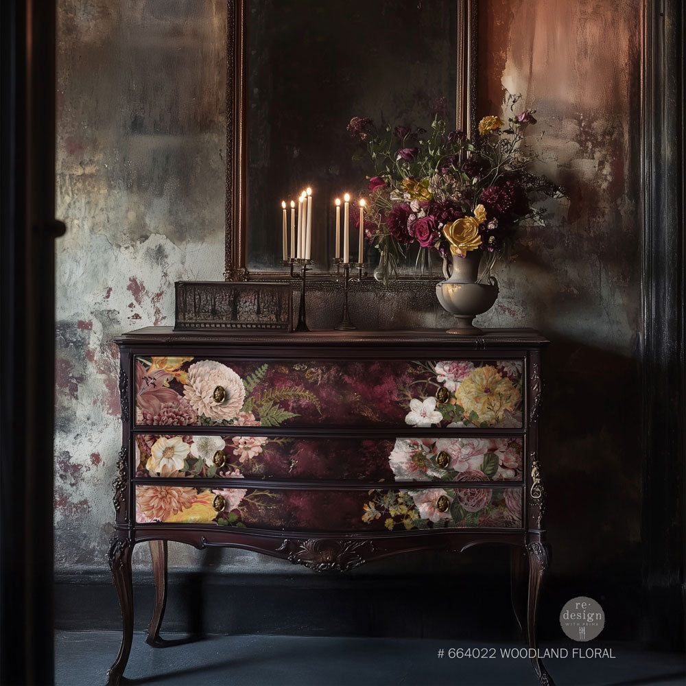 Woodland Floral 24"x35" (2-Sheets) - Decor Transfers®