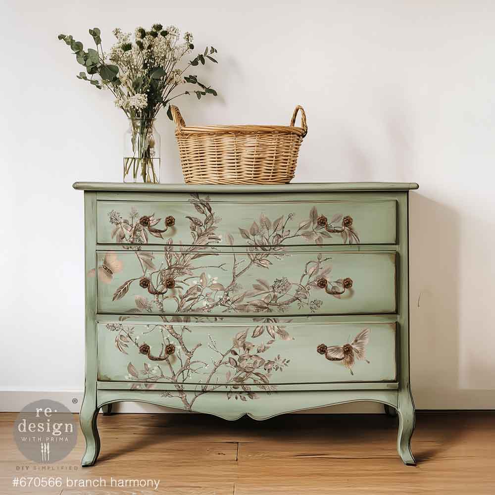Branch Harmony 24"x35" (4-Sheets) - Decor Transfers®