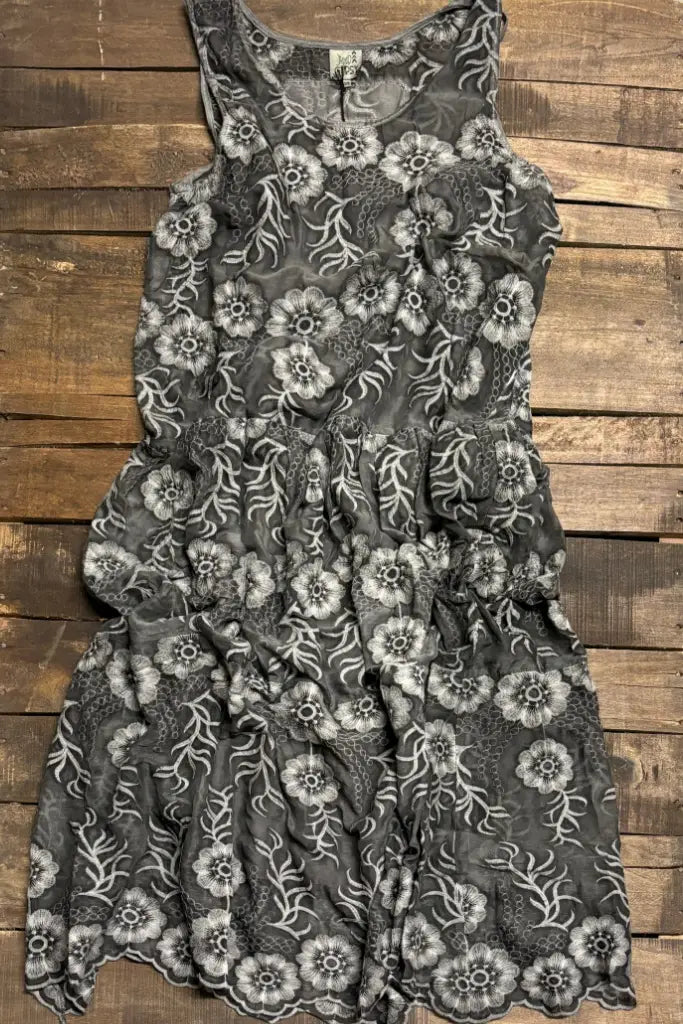 Garden Bliss Dress, Vintage Black - Jaded Gypsy