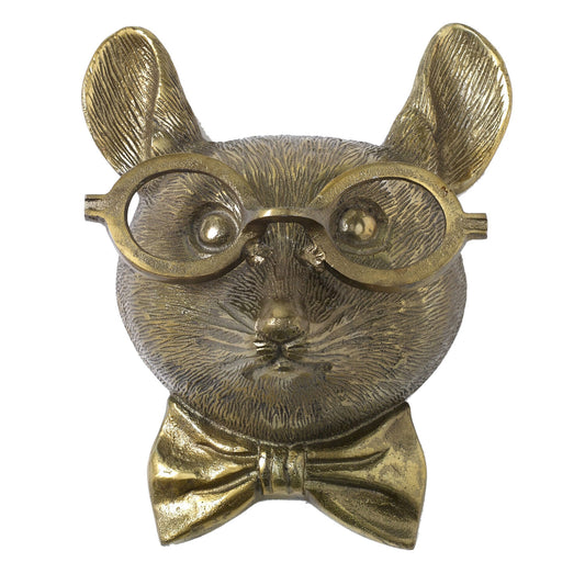 Louie the Mouse - Authentic E & E Collection Bronzed Aluminum Wall Mount