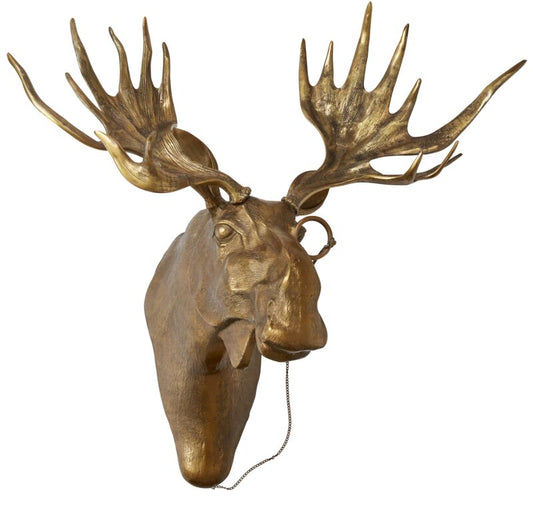 Eugene the Moose - Authentic E&E Eloise Collection Bronzed Aluminum Wall Mount - (𝐏𝐢𝐜𝐤-𝐔𝐩 𝐎𝐧𝐥𝐲)