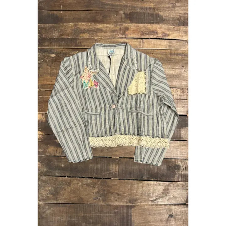 Lined Up Jacket - Jaded Gypsy