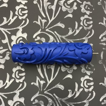 Anastasia - Blue Pattern Stamping Roller (Handle Sold Seperate)