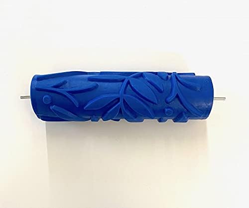 Artsy Leaf - Blue Pattern Stamping Roller (Handle Sold Seperate)