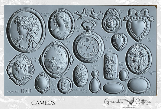 Cameos - IOD Decor Mould