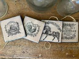 01-24-26 (12pm-2pm) Spring Slate Coaster Set