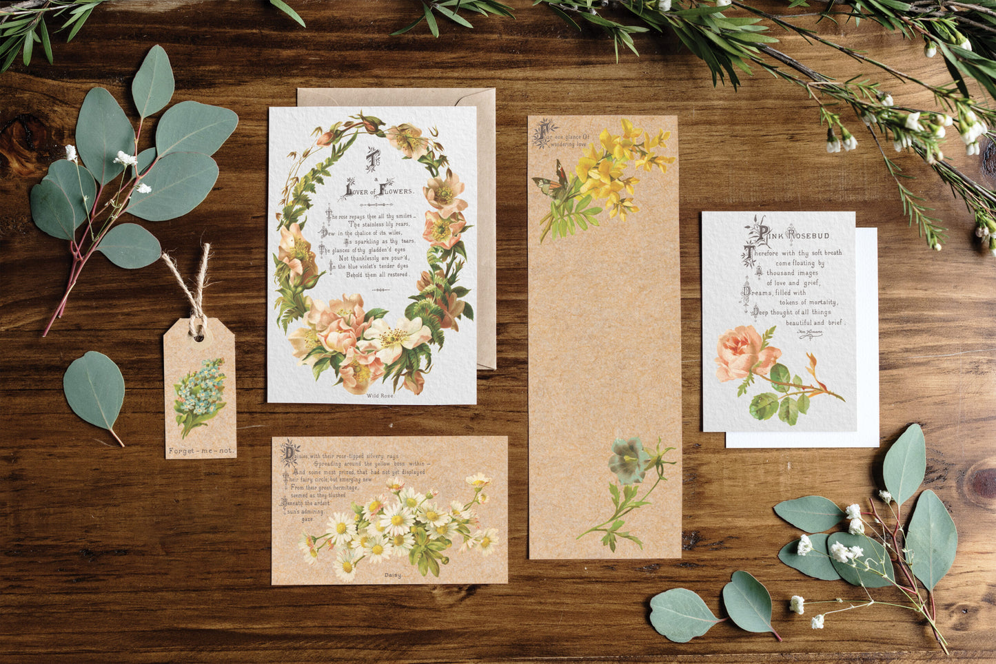 Lover of Flowers - 8 Sheet,  8x12 Pad IOD Decor Transfer™